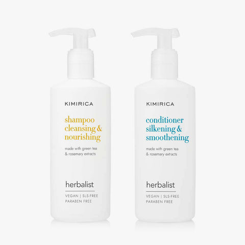 Herbalist Green Tea & Rosemary Hair Care Duo