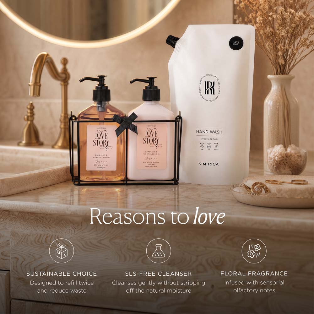 Love Story Hand Caddy and Refill Duo