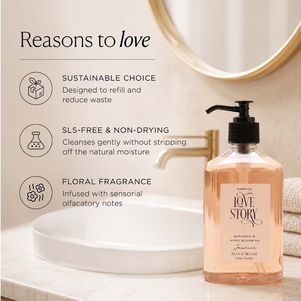 Love Story Handwash & Refill Duo