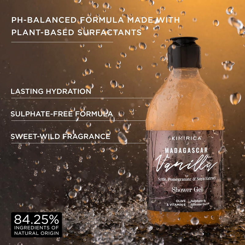 Madagascar Vanilla Shower Gel & Body Lotion Body Care Duo