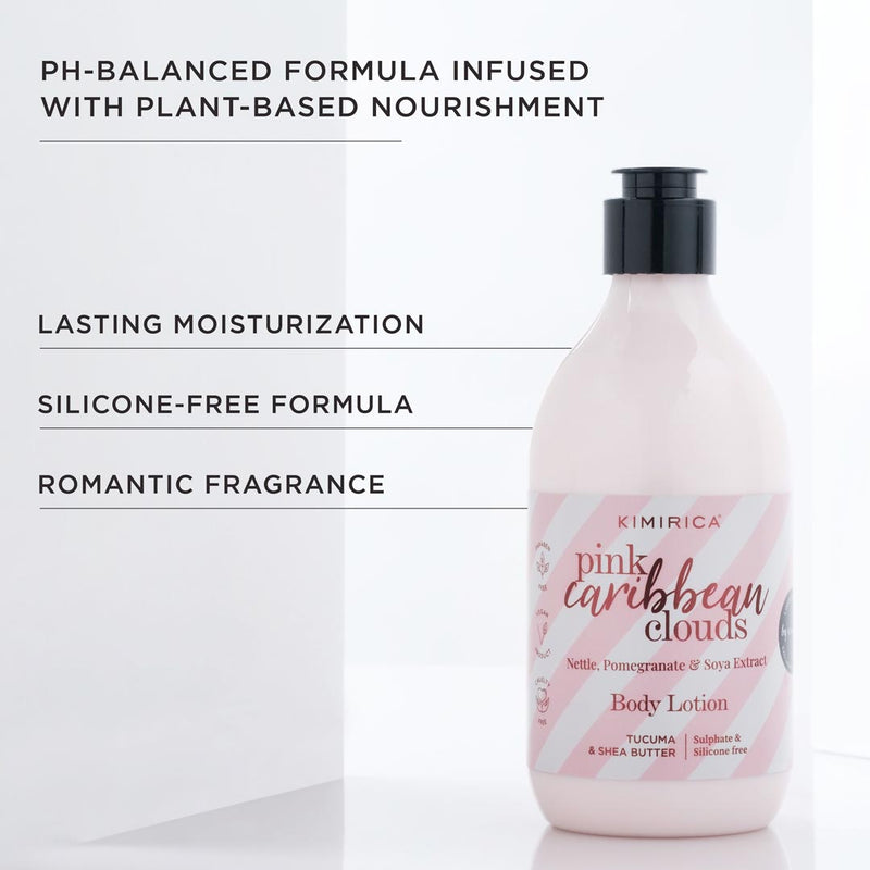 Pink Caribbean Clouds Silicone-free Body Lotion