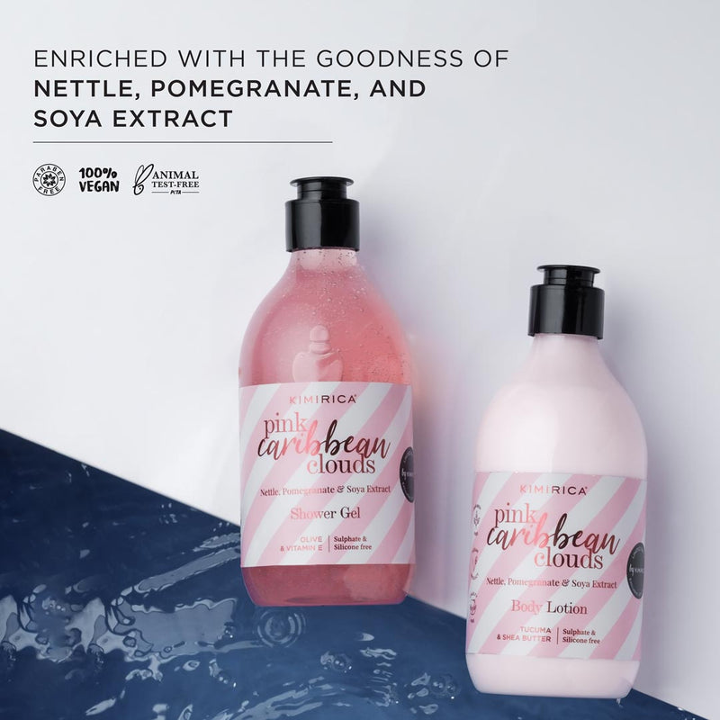 Pink Caribbean Clouds Silicone-free Body Lotion