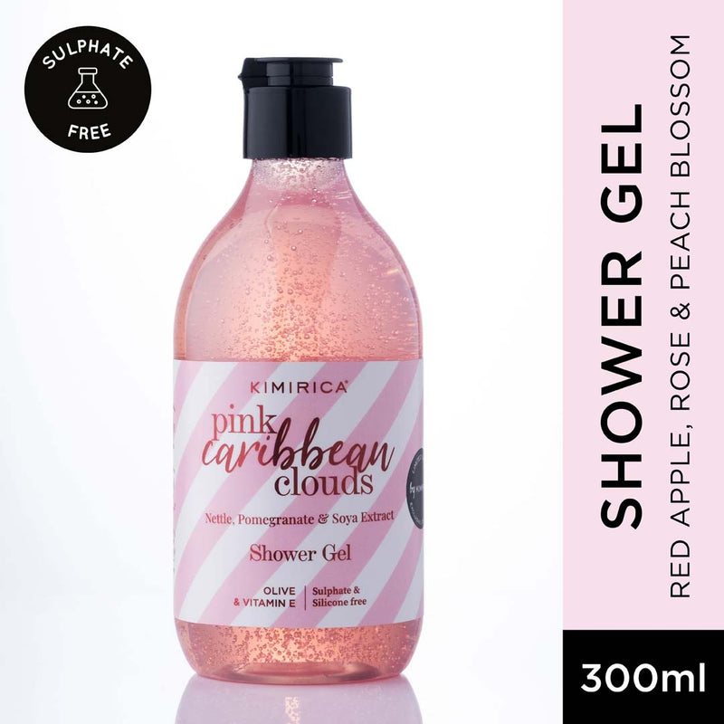 Pink Caribbean Clouds Sulphate-free Shower Gel