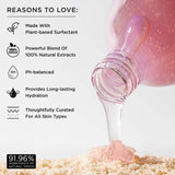 Pink Caribbean Clouds Sulphate-free Shower Gel