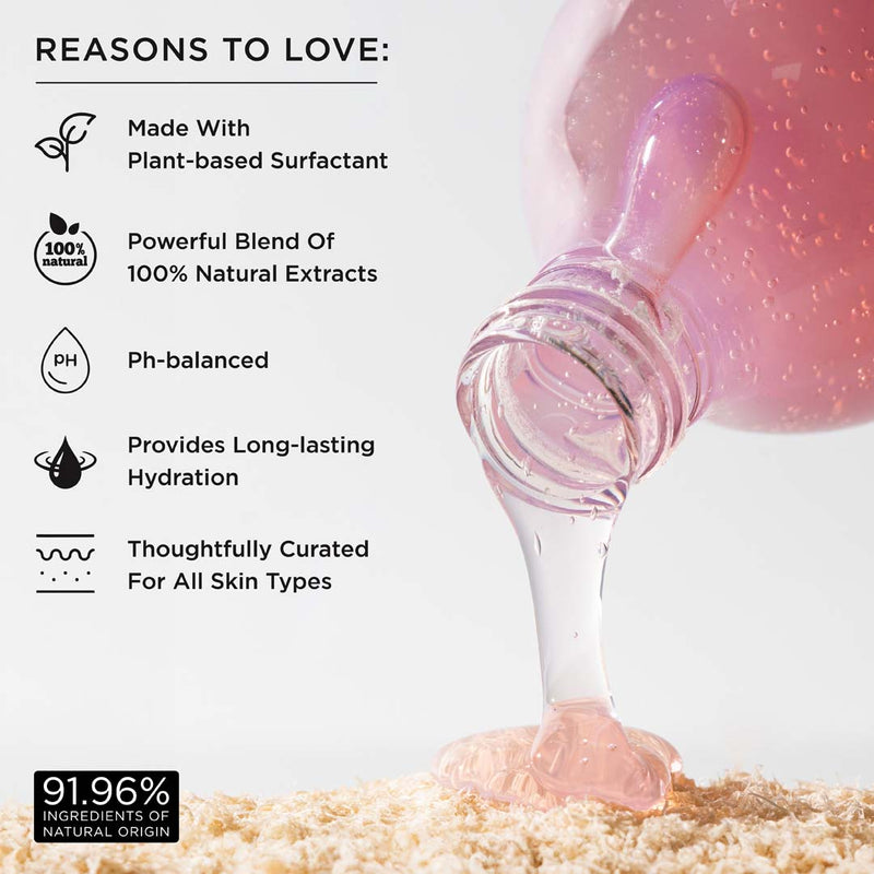 Pink Caribbean Clouds Sulphate-free Shower Gel