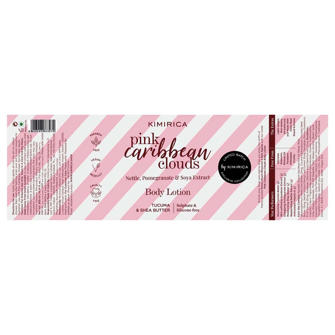 Pink Caribbean Clouds Body Lotion