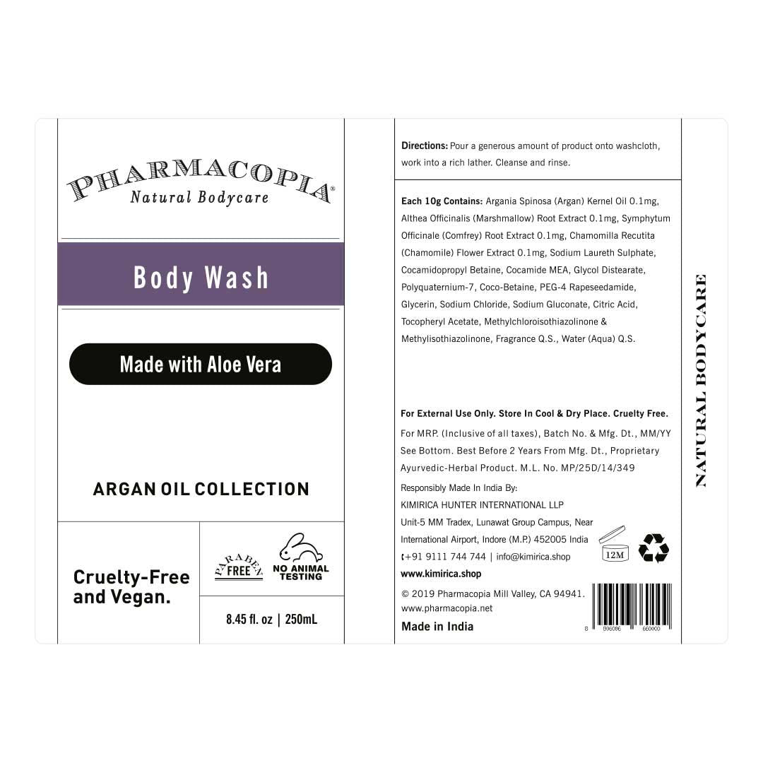 Pharmacopia Argan Oil Body Wash