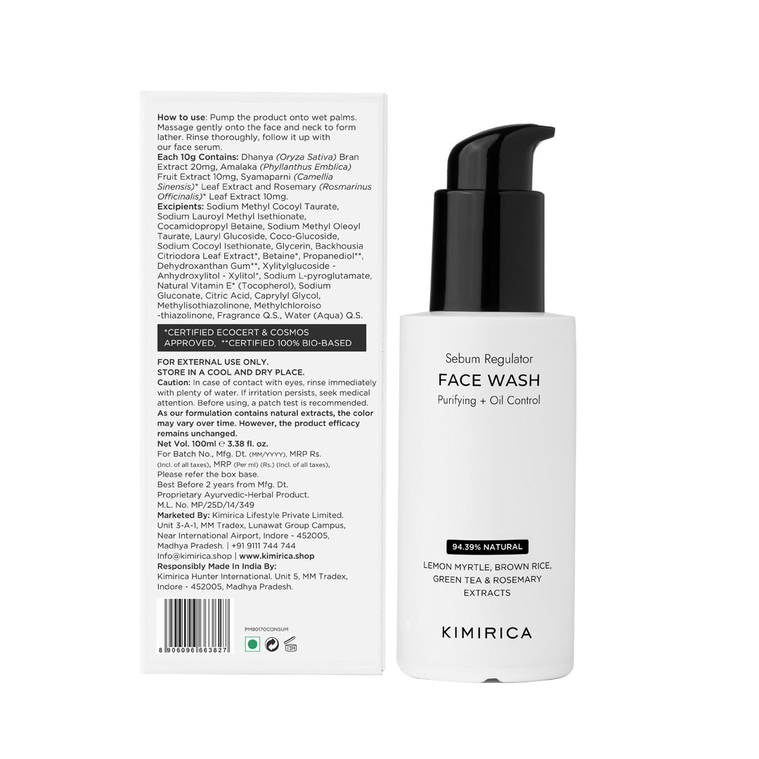 Purifying + Oil Control Face Wash