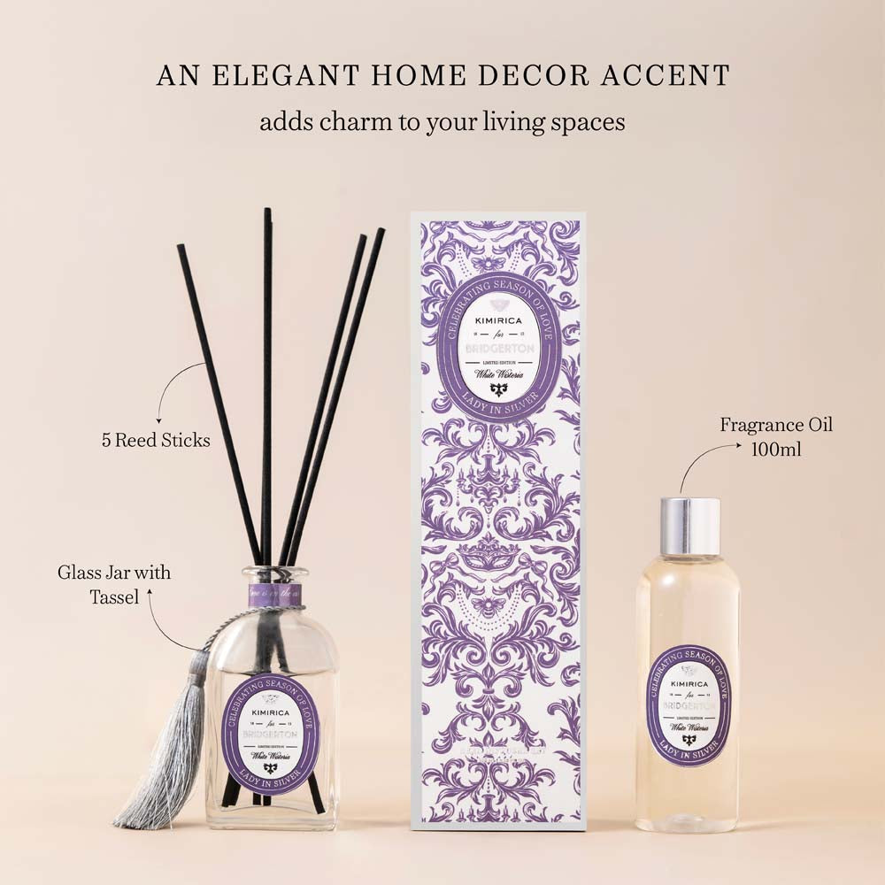 Lady In Silver Reed Diffuser Set 100ml