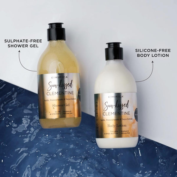 Sun-kissed Clementine Shower Gel & Body Lotion Body Care Duo
