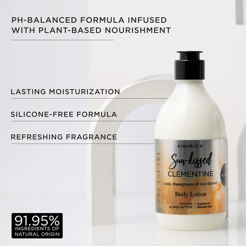 Sun-kissed Clementine Shower Gel & Body Lotion Body Care Duo