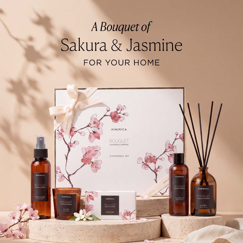 BOUQUET SAKURA & JASMINE HOME EXPERIENCE SET