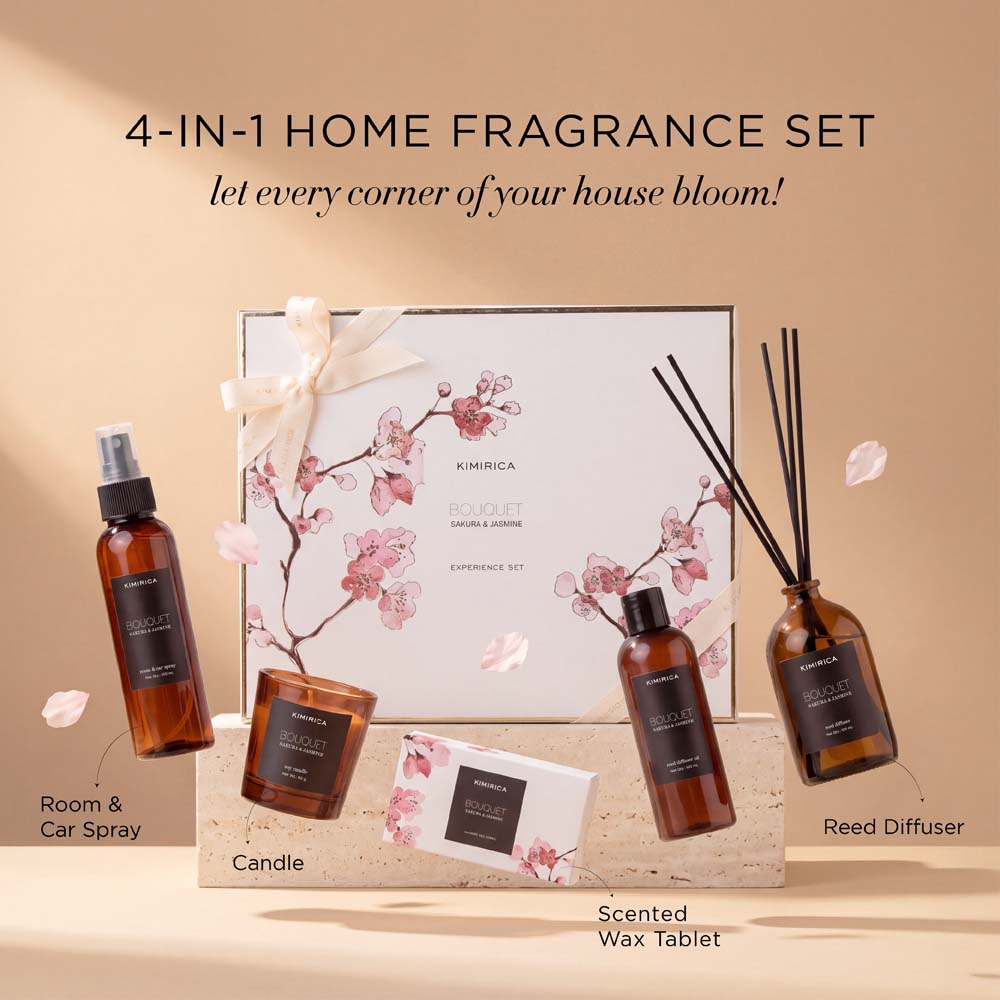 BOUQUET SAKURA & JASMINE HOME EXPERIENCE SET