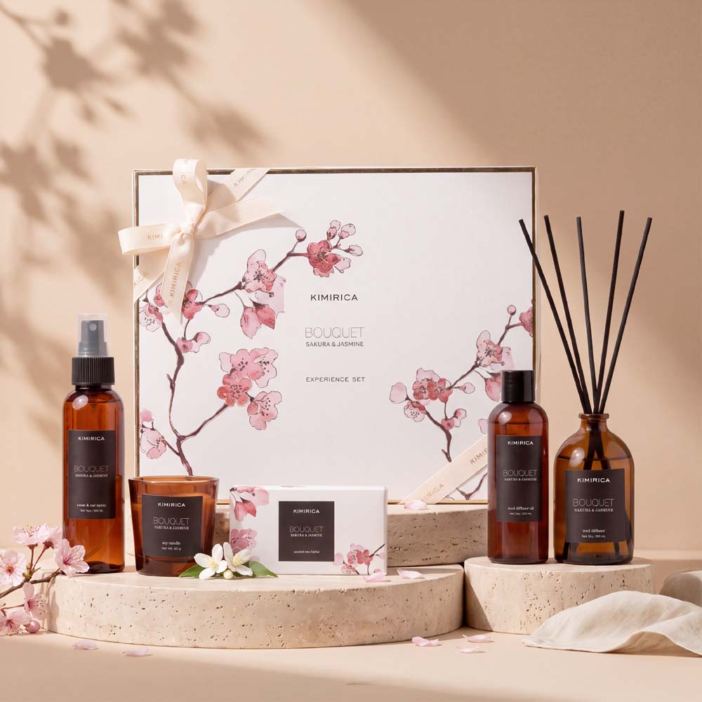 BOUQUET SAKURA & JASMINE HOME EXPERIENCE SET