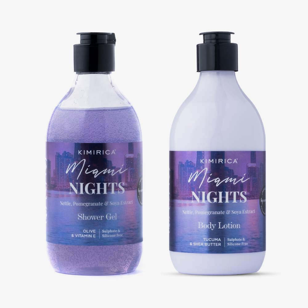 Miami Nights Shower Gel & Body Lotion Duo