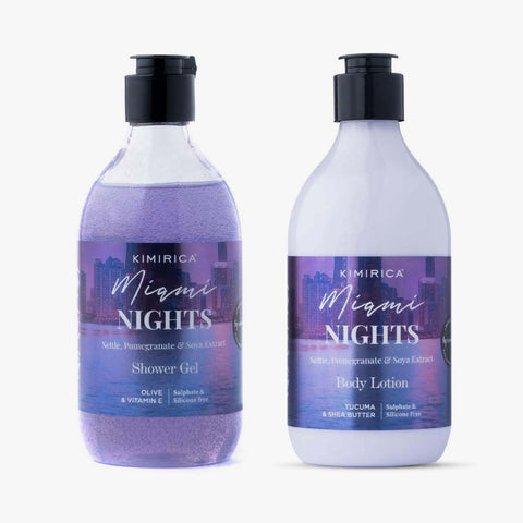 Miami Nights Shower Gel & Body Lotion Duo