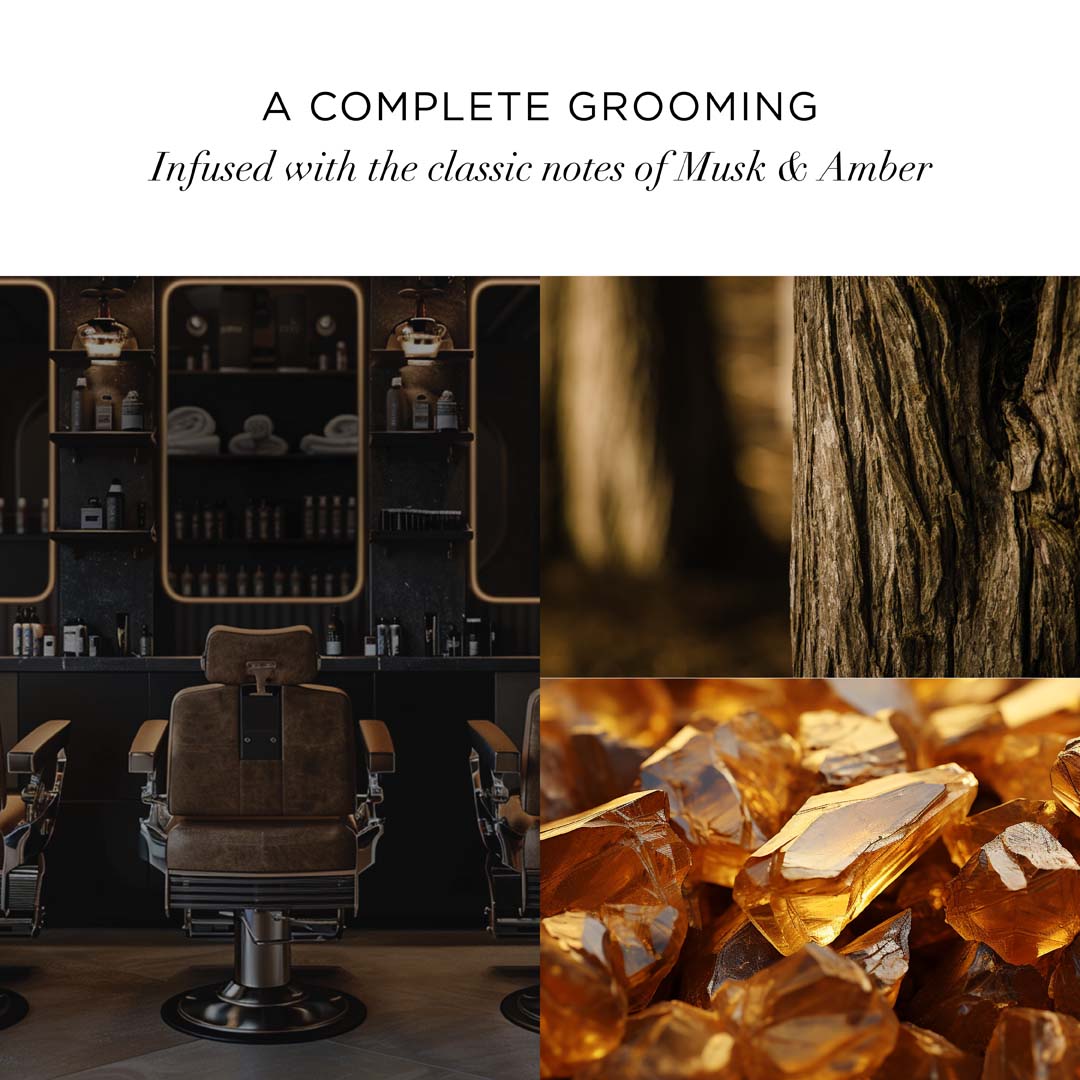 The Gentleman bath care trio