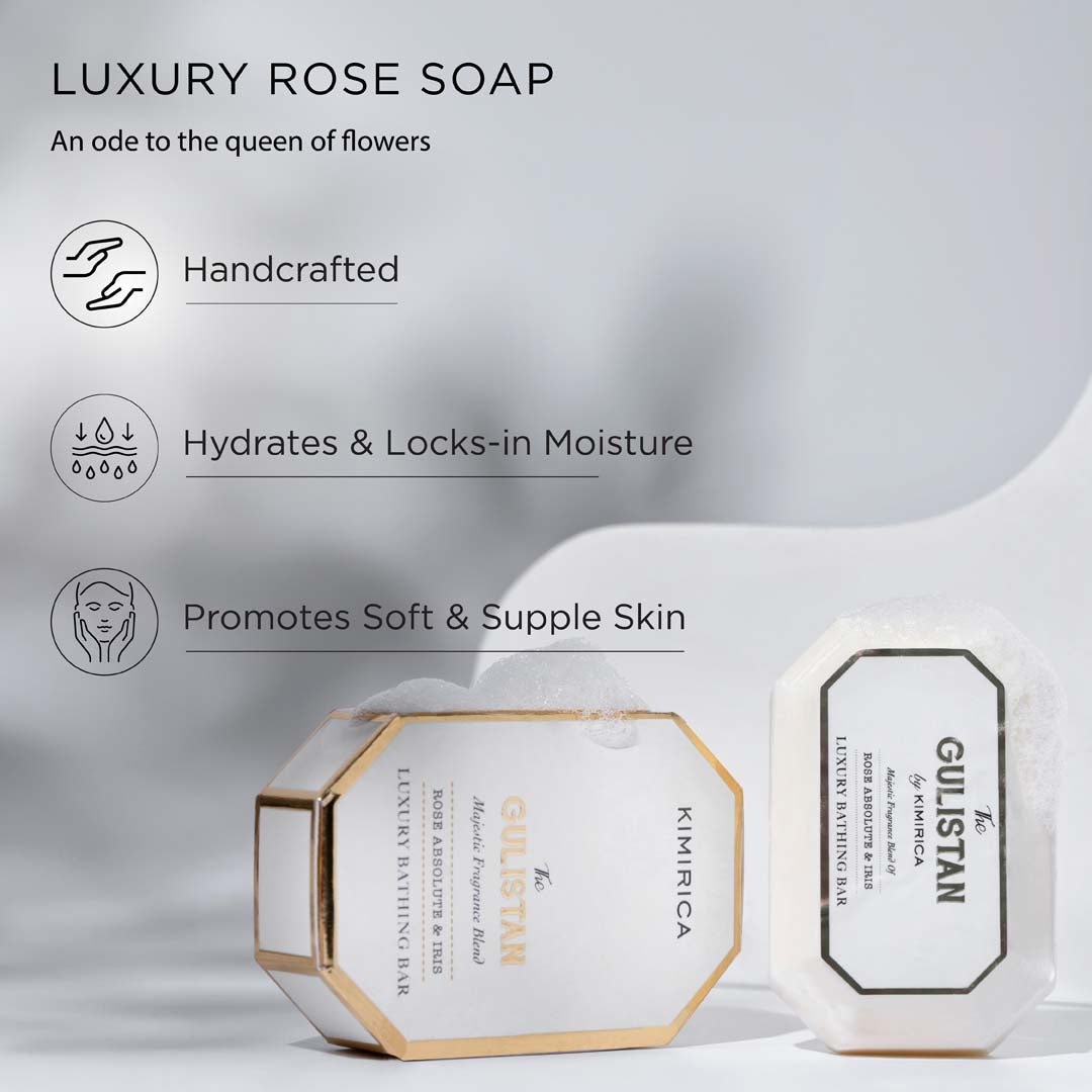 Luxury Rose Soap Pack of 3