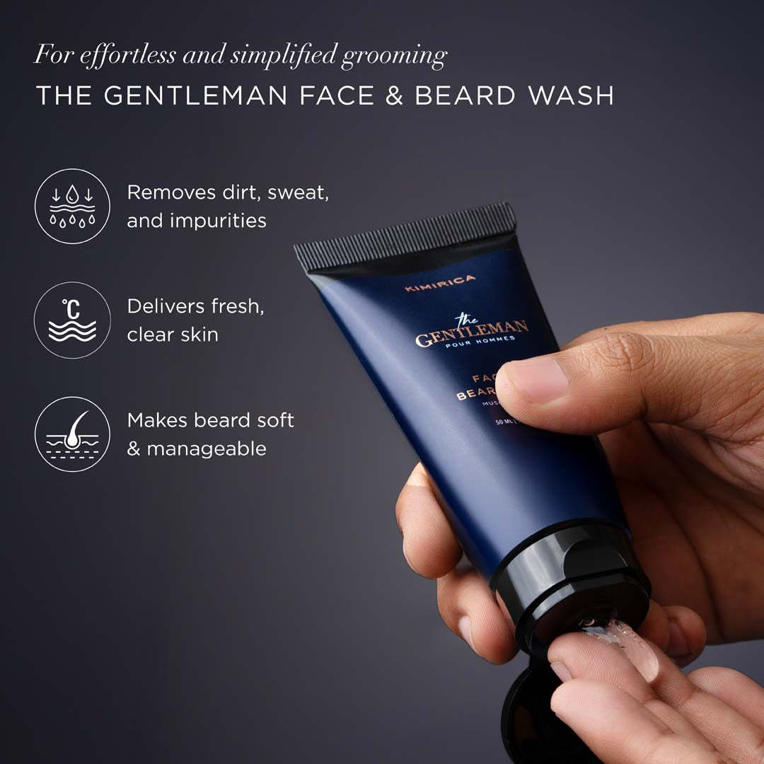 The Gentleman Face & Beard Wash (50 ml)
