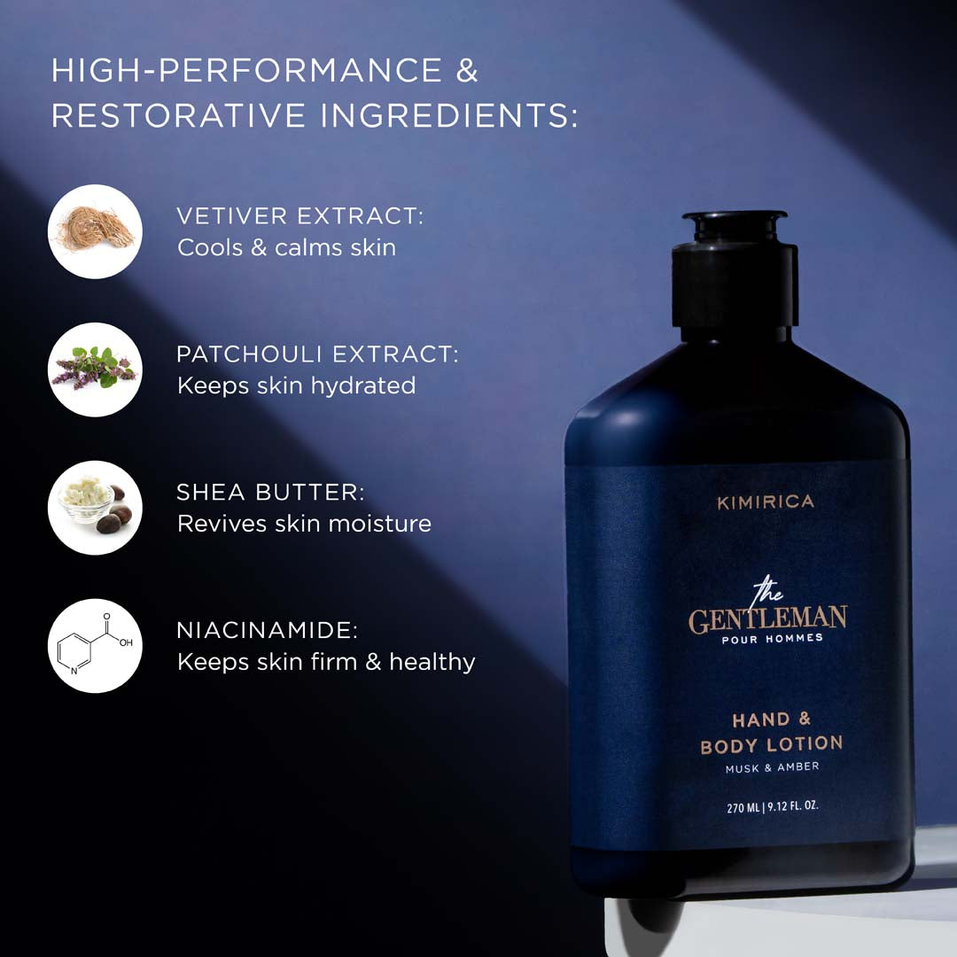 THE GENTLEMAN HAND & BODY LOTION