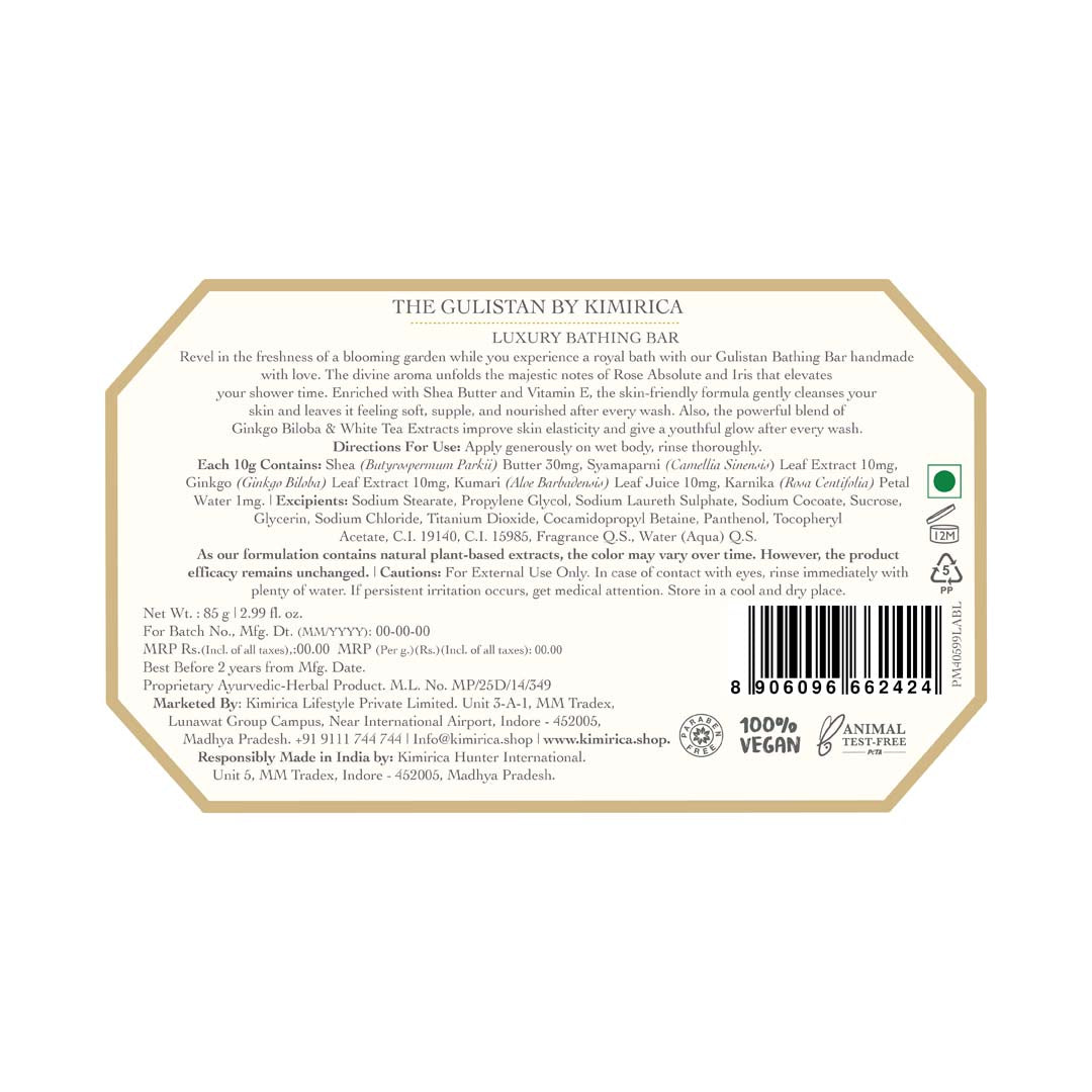 Luxury Rose Soap Pack of 3