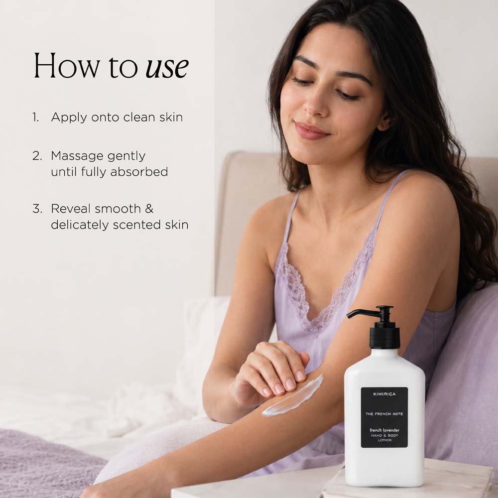 The French Note Hand & Body lotion