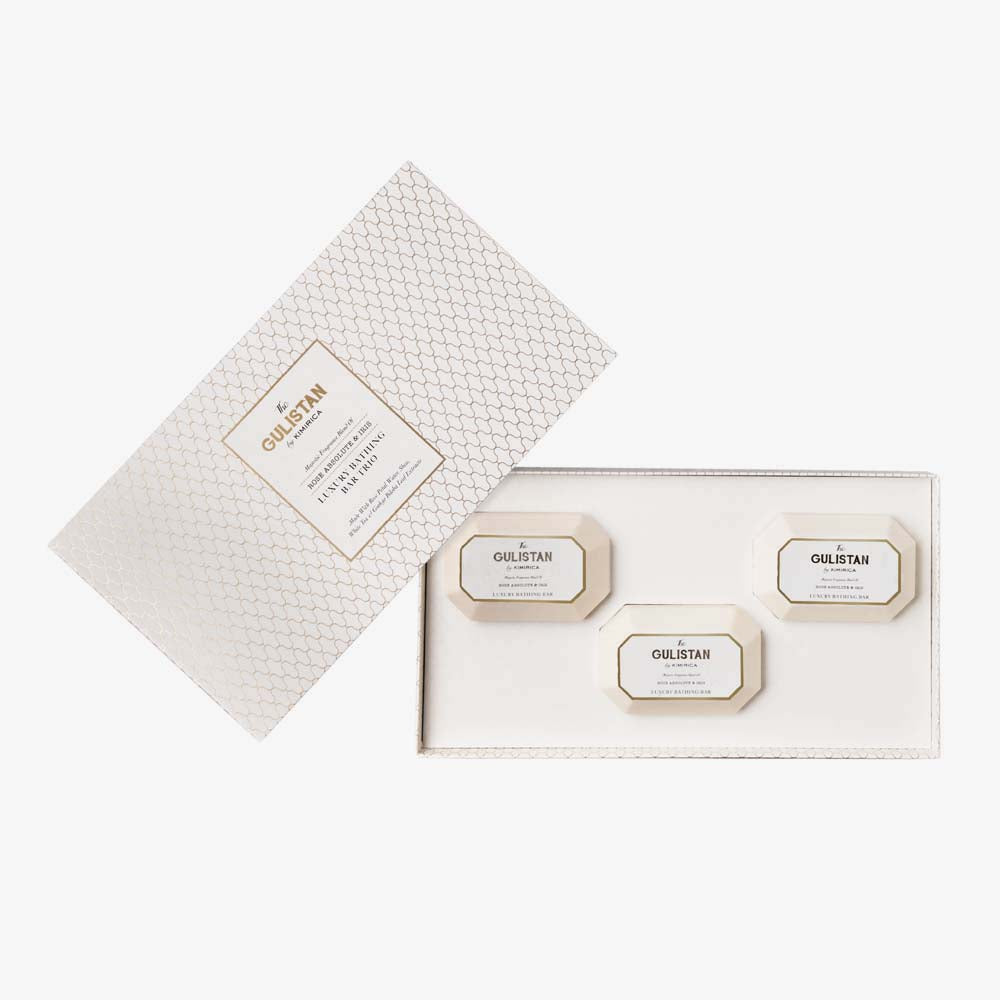 The Gulistan Set of Three Handcrafted Soaps