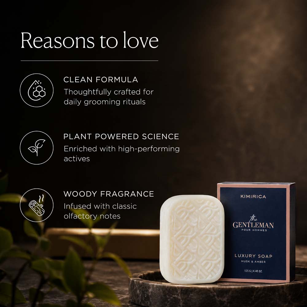 The Gentleman Niacinamide Soap Pack of 3