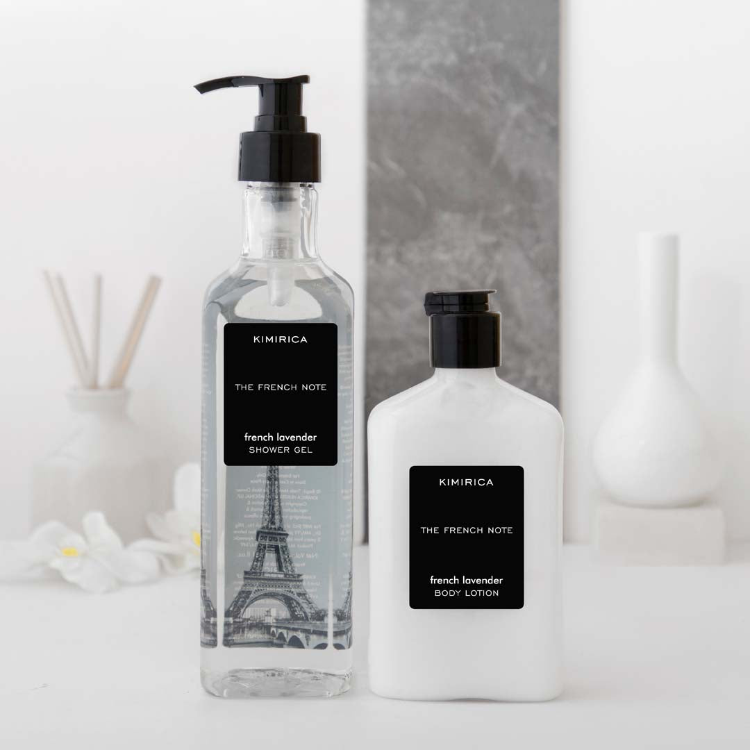 The French Note Shower gel & Body lotion Body Care Duo