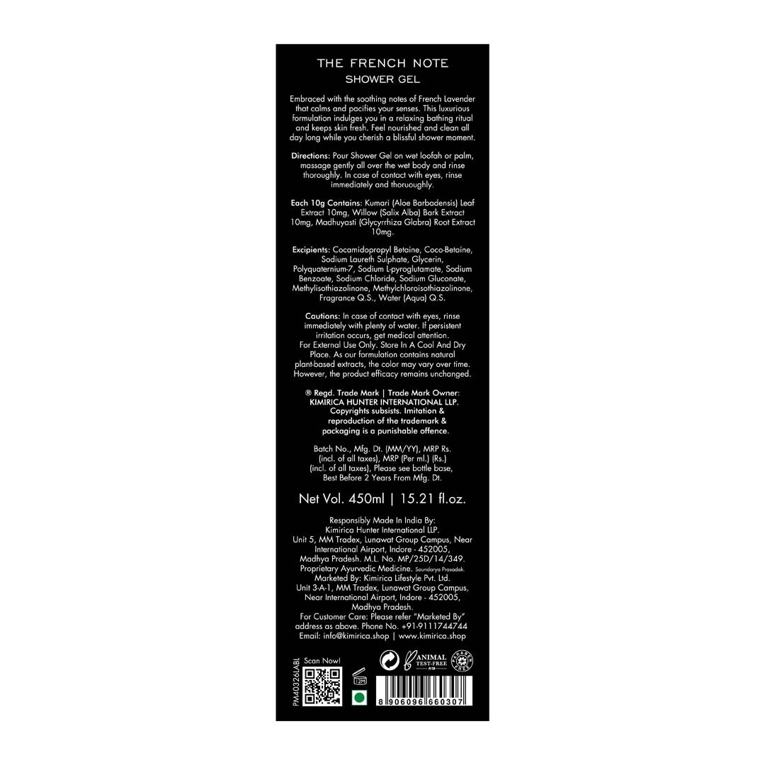The French Note Lavender Body Care Duo