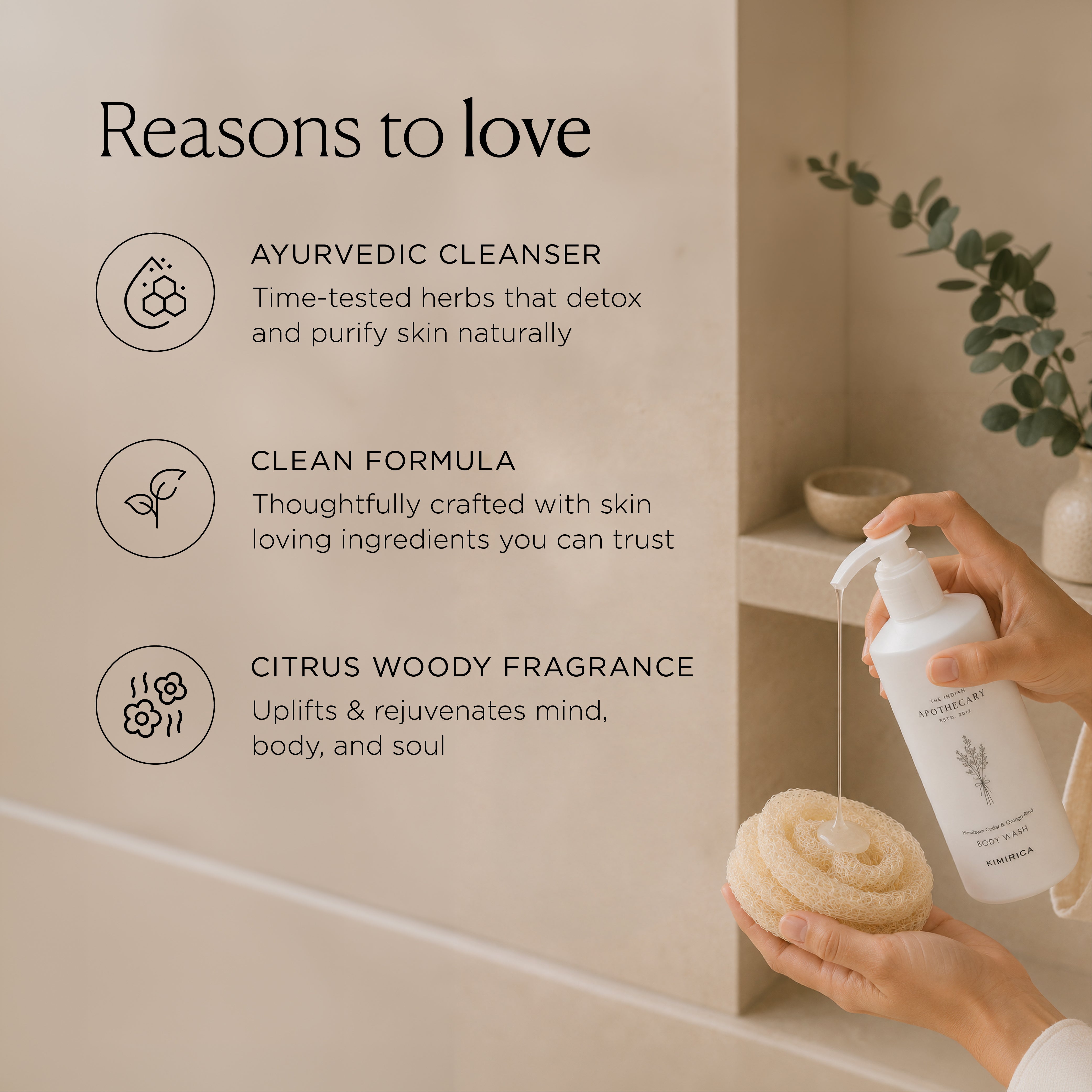 The Indian Apothecary Body Wash