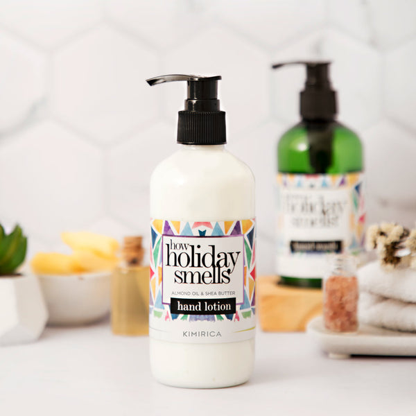 How Holiday Smells Hand Lotion