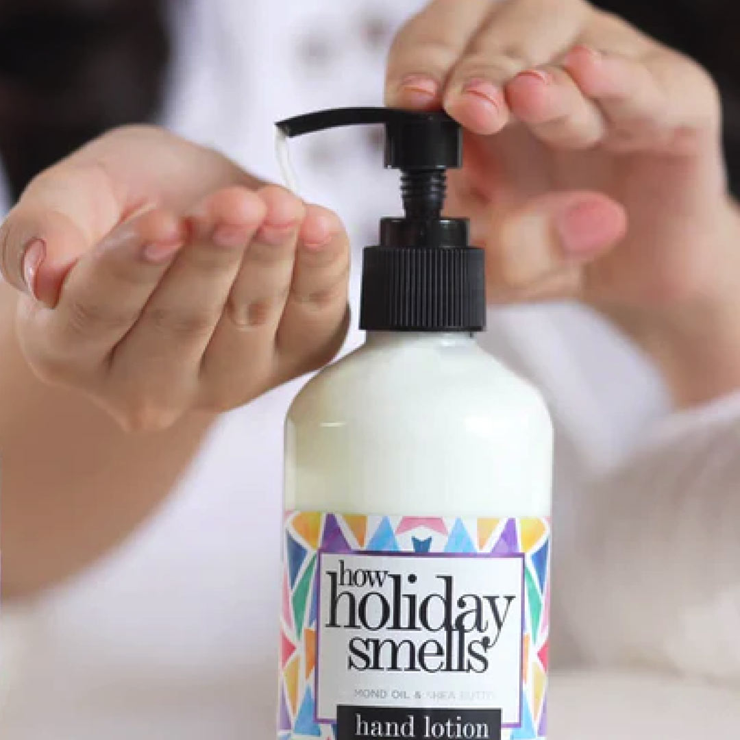 How Holiday Smells Hand Lotion