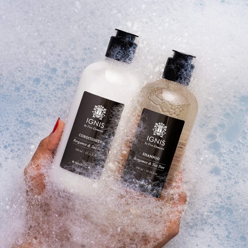 Natural Shampoo & Conditioner for Frizzy Hair