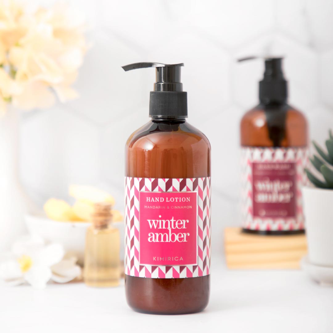 Winter Amber Hand Wash and Hand Lotion Duo